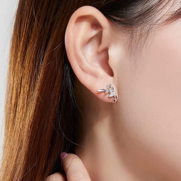 925 Tinkerbell Fairy Earrings - Picture 5 of 6